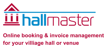 hall master Online booking & invoice management for your villiage hall or venue